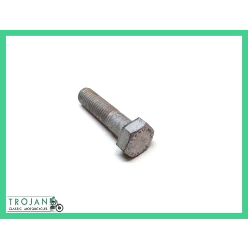 CYLINDER HEAD BOLT, 3/8" x 20TPI x 1 1/2", BSA, M20, M21, GENUINE NOS, 35-1086