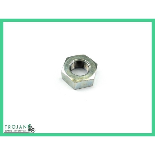 WHEEL BEARING ADJUSTER NUT, 9/16" x 20TPI, TRIUMPH, RIGID, GENUINE NOS, 37-0004