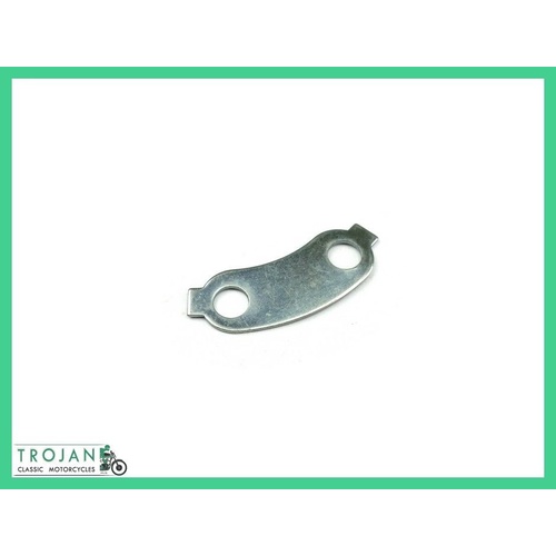 REAR BRAKE DRUM LOCK TAB WASHER, TRIUMPH, 1950-62, GENUINE NOS, 37-0063