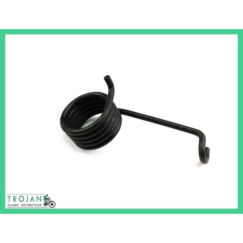 REAR BRAKE LEVER RETURN SPRING, TRIUMPH, SPRUNG HUB, RIGID, GENUINE NOS, 37-0123