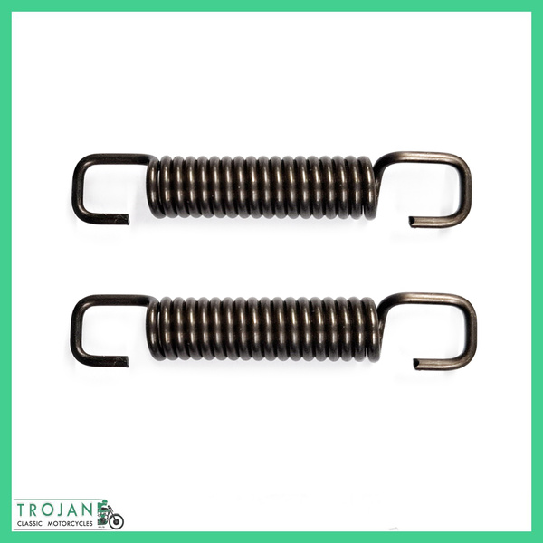 BRAKE SHOE RETURN SPRINGS (1 PAIR) TRIUMPH, BSA, GENUINE, 37-0135, W135, 42-5841