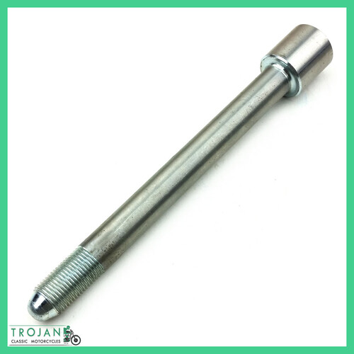 FRONT WHEEL SPINDLE AXLE, TRIUMPH RIGID PRE UNIT 1946-1955, GENUINE 37-0578 W578