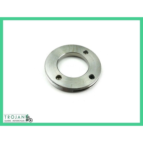 REAR HUB BEARING LOCK RING, TRIUMPH BOLT UP HUBS TO 1969, GENUINE, 37-1021, W1021