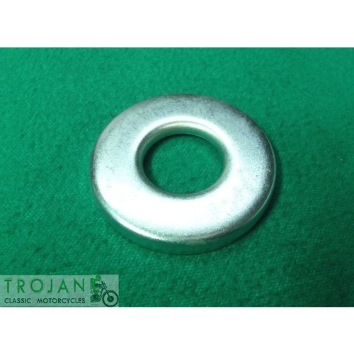 DUST COVER, WHEEL BEARING, TRIUMPH, BSA, FULL WIDTH HUBS, GENUINE, 37-1237, W1237