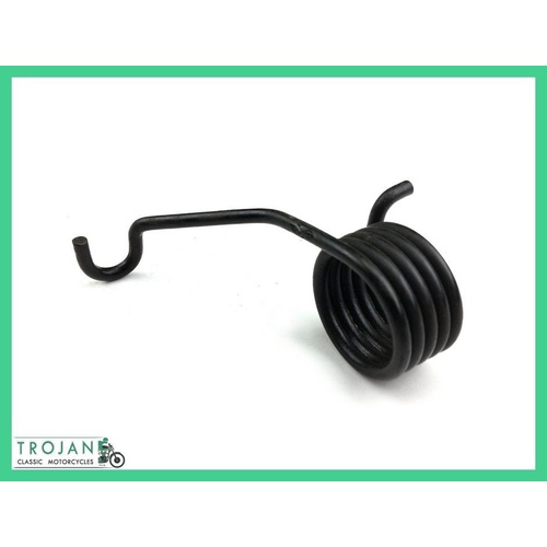 REAR BRAKE LEVER RETURN SPRING, TRIUMPH, UNIT 500, 1967-74, GENUINE NOS, 37-1488