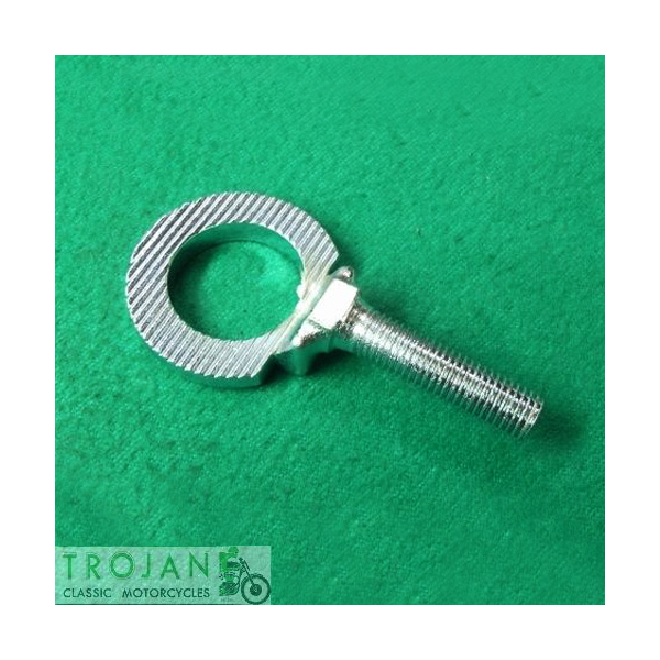 REAR WHEEL ADJUSTER, DS, UNF, TRIUMPH, QUICK DETACH QD HUB, GENUINE, 37-2087, W2087