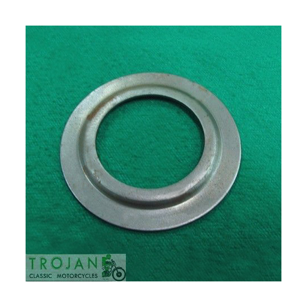 FRONT WHEEL GREASE RETAINER, DISC, LH, TRIUMPH, TR7, T140, T150, T160, GENUINE, 37-4135