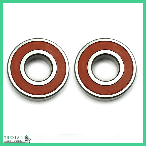 REAR WHEEL BEARINGS (SET 2) TRIUMPH DISC, TR7, T140, 37-7041, 57-1070