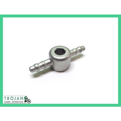 AMAL CARB BANJO, DOUBLE, 180 DEG, 1/4", GENUINE, 376/419