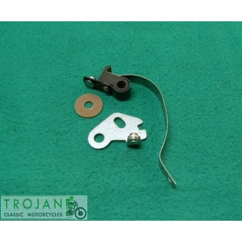 GENUINE LUCAS POINTS CONTACT SET, 4CA, TRIUMPH, NORTON, BSA TWINS, 63-67, 54415803
