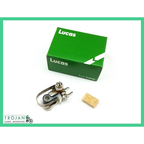 POINTS CONTACT SET, LUCAS, 6CA, TRIUMPH, NORTON, BSA TWINS, 68-72, 54419827