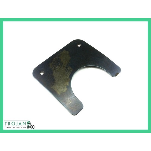 INNER PRIMARY COVER OIL SPRING PLATE, TRIUMPH, PRE UNIT, GENUINE NOS, 57-0091