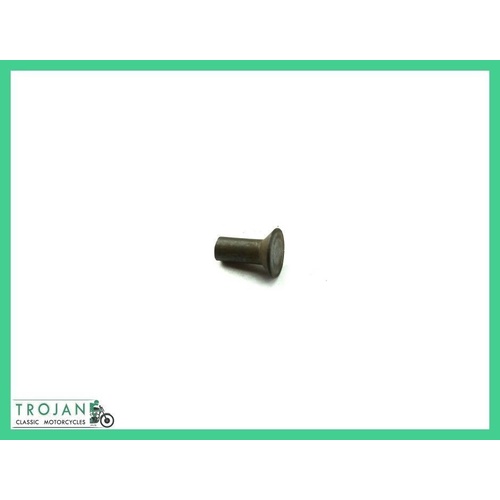 INNER PRIMARY OIL SPRING PLATE RIVET, TRIUMPH, PRE UNIT, GENUINE NOS, 57-0177A