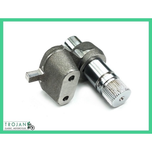 GEARCHANGE QUADRANT ASSY, 4 SPEED, TRIUMPH, GENUINE, 57-0408, 57-0409, T408, T409