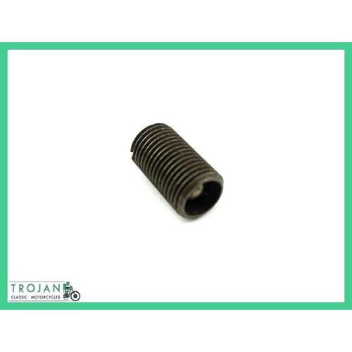 CLUTCH OPERATING LEVER ADJUSTING PIN, TRIUMPH, PRE UNIT, GENUINE NOS, 57-0413