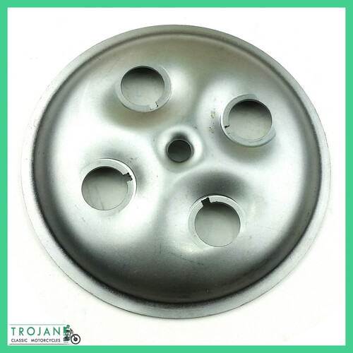 CLUTCH PRESSURE PLATE, 4 SPRING, TRIUMPH PRE UNIT, GENUINE, 57-0986 T986