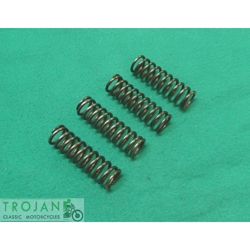 CLUTCH SPRING SET, TRIUMPH, EARLY TYPE, GENUINE (SET OF 4), 57-0999, T999