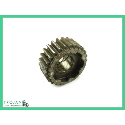 GEARBOX MAINSHAFT 3RD GEAR, 26T, TRIUMPH, UNIT 350, 500, GENUINE NOS, 57-1406/26