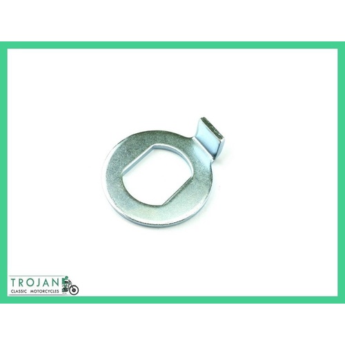 KICKSTART SPRING RETAINER STOP PLATE, TRIUMPH, UNIT 350, 500, GENUINE, 57-1422