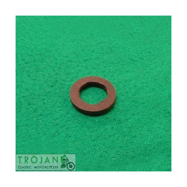 PRIMARY DRAIN PLUG, MULTI PURPOSE, FIBRE WASHER, TRIUMPH, GENUINE, 57-1738