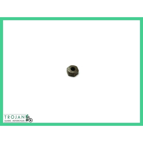 CLUTCH CABLE CONNECTING SPOKE NUT, TRIUMPH, GENUINE NOS, 57-1937