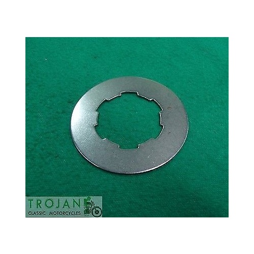 GEARBOX SPROCKET LOCK WASHER, 4 SPEED, TRIUMPH, UNIT 650, GENUINE, 57-2116