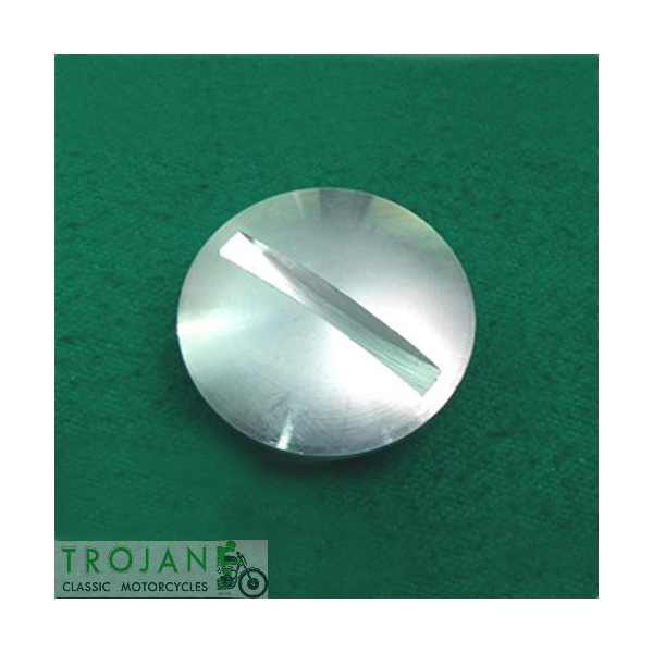 GEARBOX CHAINCASE INSPECTION CAP, TRIUMPH, GENUINE, 57-2166, T2166
