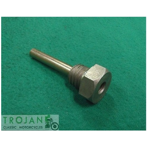 GEARBOX OIL LEVEL TUBE DRAIN PLUG, TRIUMPH, 1969 ON, GENUINE, 57-2167, T2167