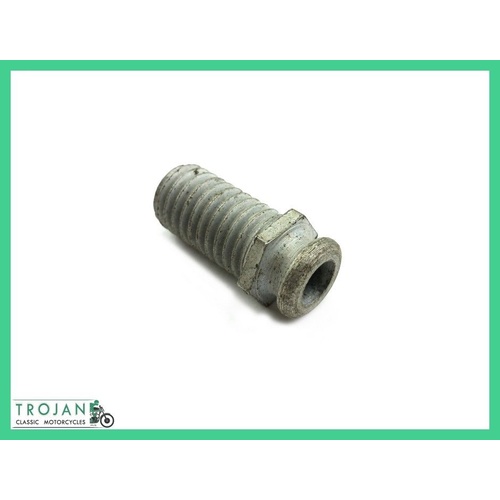 CLUTCH CABLE ABUTMENT, TRIUMPH, BSA, TRIPLES, T150, A75, NOS, 57-2220