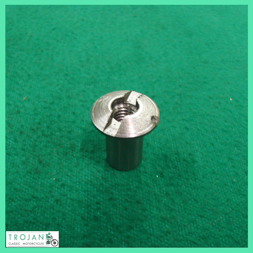 CLUTCH SPRING ADJUSTER RETAINER NUT, TRIUMPH, BSA, GENUINE (EACH) 57-2526