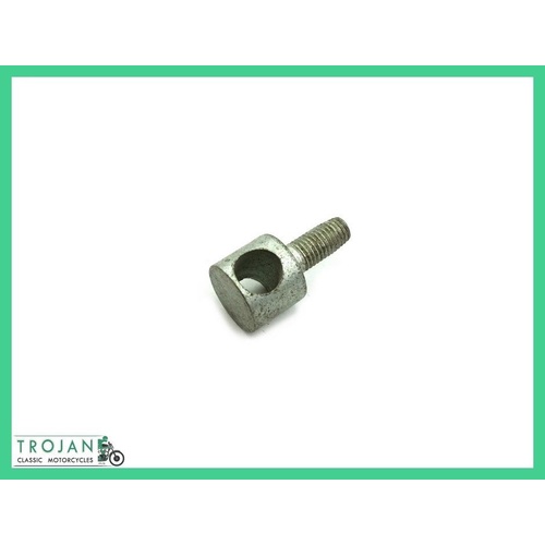 PRIMARY CHAIN ADJUSTER EYE BOLT, TRIUMPH, BSA, TRIPLES, T150, A75, NOS, 57-3986