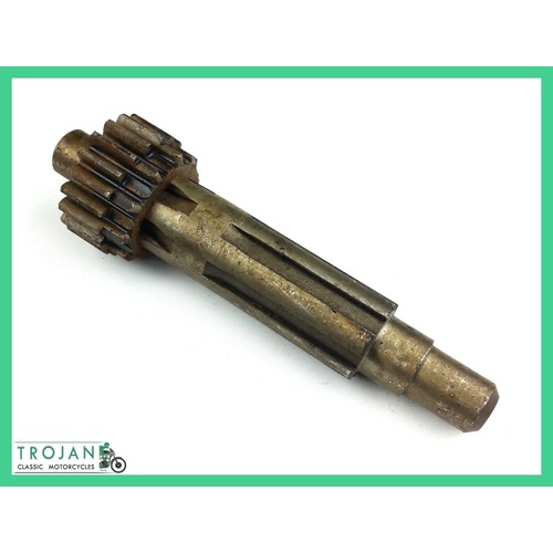 LAYSHAFT ASSEMBLY, TRIUMPH TR6, T120, T150, 4 SPEED, 1968-70, GENUINE, 57-4155