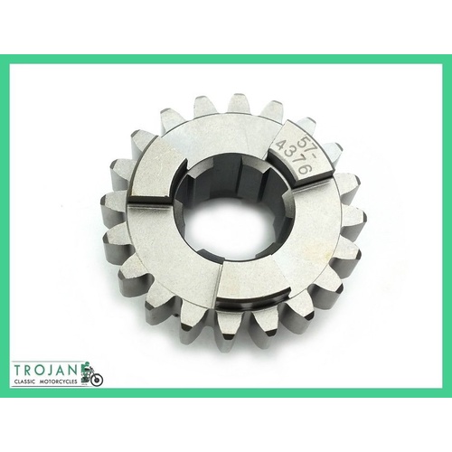 GEAR, MAINSHAFT, 4TH, TRIUMPH, 5 SPEED, GENUINE, 57-4376