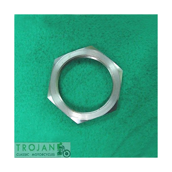 LOCK NUT (FOR SPROCKET), HIGH GEAR, TRIUMPH, 5 SPEED, GENUINE, 57-4396
