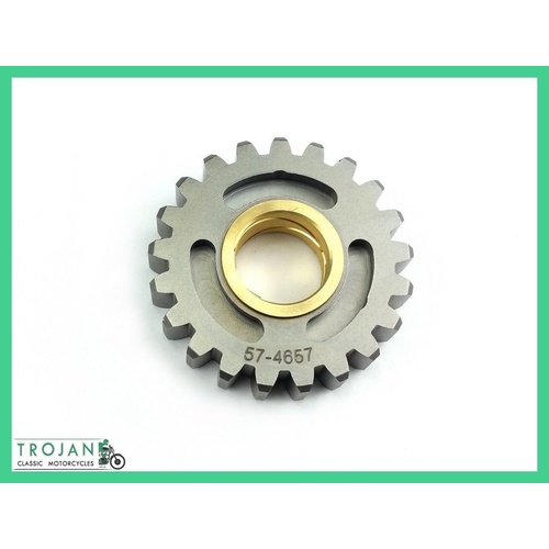 GEAR, LAYSHAFT, 2ND, TRIUMPH, 5 SPEED, GENUINE, 57-4657