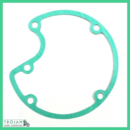 CLUTCH INSPECTION COVER GASKET, TRIUMPH T160, GENUINE, 57-4913