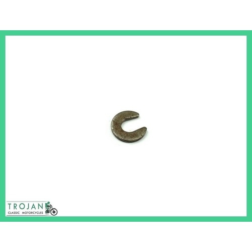 TACHO CABLE SECURING SPADE CIRCLIP, TRIUMPH, GENUINE NOS, 60-0494
