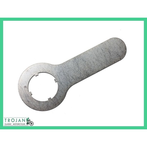 TOOL, LOWER FORK BUSH NUT SPANNER WRENCH, TRIUMPH, 60-0527, D527 