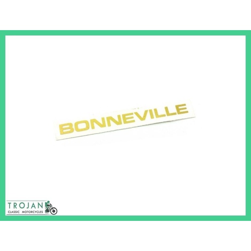TANK DECAL BONNEVILLE, TRIUMPH, GENUINE, 60-2026