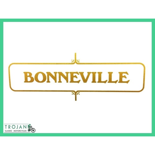 SIDE COVER DECAL, TRIUMPH, BONNEVILLE T120, GENUINE, 60-3722, D3722