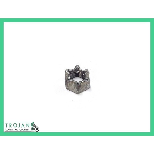 CONROD BOLT LESTER STAR NUT, 5/16" x 24TPI UNF, TRIUMPH, GENUINE, 60-3761, 21-0549