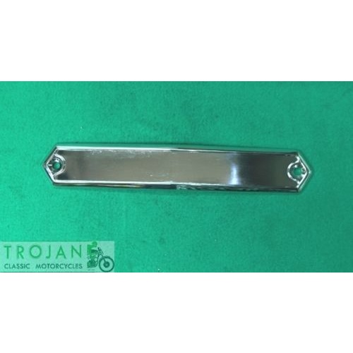 NAME PLATE BACKING, TRIUMPH UNIT 750, 1973-78, GENUINE, 60-4150