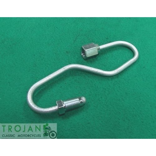 BRAKE PIPE, REAR CALIPER, TRIUMPH, GENUINE, 60-7007