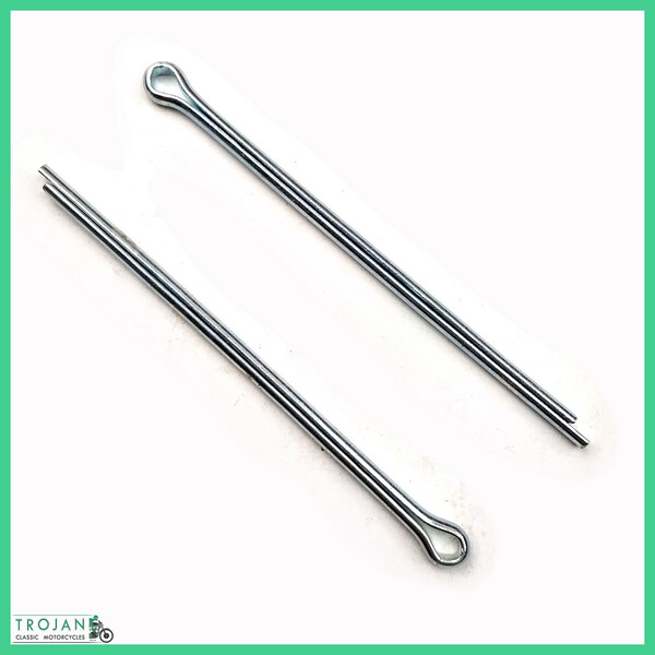BRAKE DISC PAD SPLIT PINS (PAIR), TRIUMPH, TR7, T140, T150, T160, 1973-1983, 60-7437