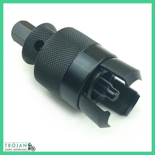 EARLY TYPE CRANK TIMING PINION GEAR PULLER TOOL, TRIUMPH TWINS, NORTON 61-6019 E