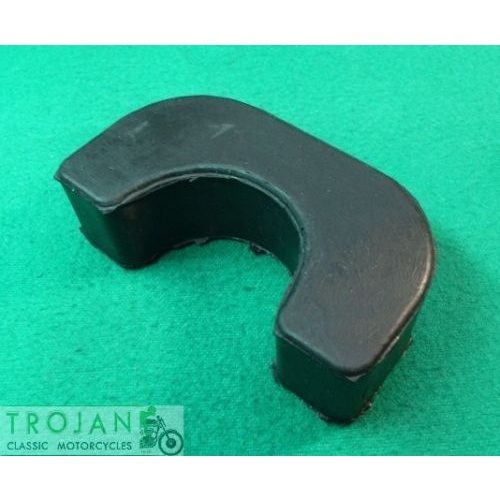 PETROL TANK MOUNTING RUBBER, FRONT, BSA A50, A65 TO 1970, GENUINE, 68-8017