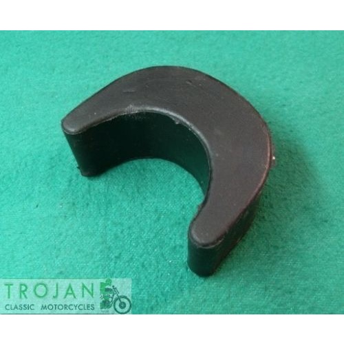 PETROL TANK MOUNTING RUBBER, REAR, BSA A50, A65 TO 1970, GENUINE, 68-8018