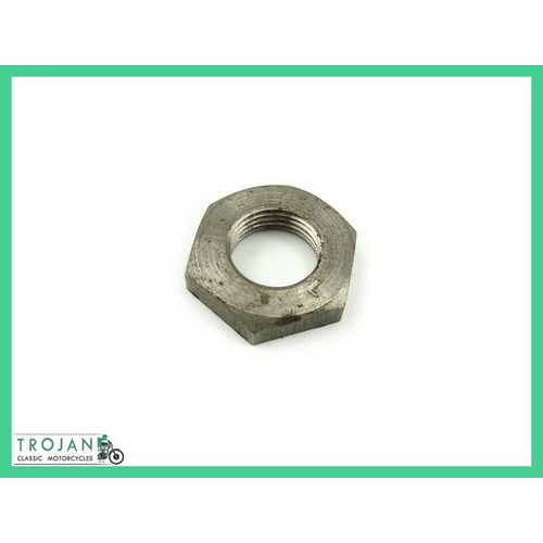EXHAUST CAMSHAFT NUT, LH THREAD, TRIUMPH, PRE UNIT TWINS, GENUINE, 70-1492