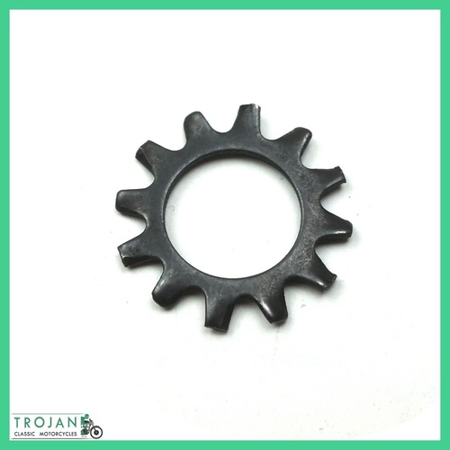MULTI PURPOSE SERRATED LOCK WASHER, TRIUMPH, NORTON, BSA, GENUINE, 70-2288