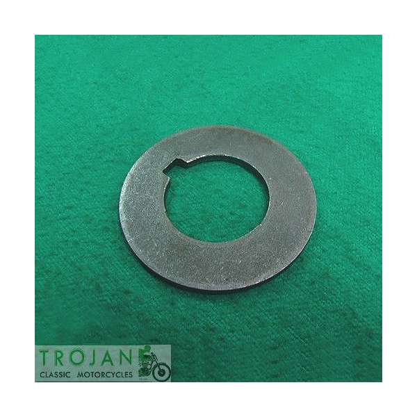 CRANK TIMING PINION BEARING CLAMPING WASHER, TRIUMPH, GENUINE, 70-3300, E3300